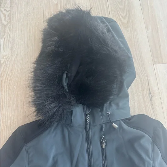 Sweaty Betty Backcountry Ski All In One Jumpsuit - Charcoal and Black - Picture 13 of 14